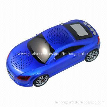 Car-shaped Bluetooth Speaker for iPhone, iPad, Samsung Cellphone
